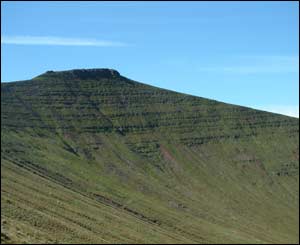 Mark Oughty, from Pont y Rhyl, sent in this shot of Pen y Fan