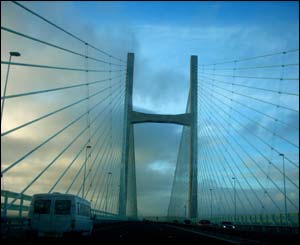 Simon Ursell from Cathays in Cardiff while on the way back from a day out in Bristol