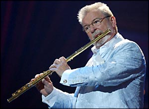 Sir James Galway at the Classical Brits