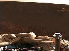 Opportunity landing site