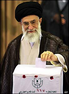 Iranian supreme leader Ayatollah Ali Khamenei