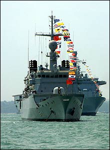 Battle of Trafalgar centenary picture by Tim Dodds