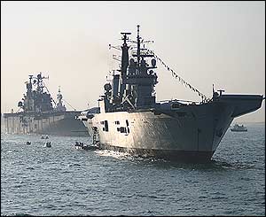 Battle of Trafalgar centenary picture by Keith Hubbleday