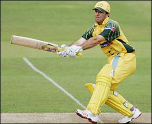 Ricky Ponting hits another four