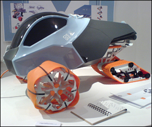Antarctic vehicle - James Moon (Vehicle Design)