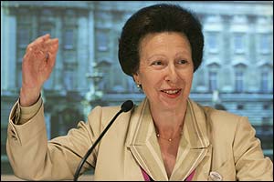 HRH The Princess Royal at the Carlton Hotel