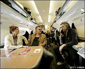 Bob Geldof, Susan Sarandon and Tim Robbins