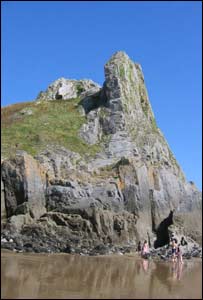 Darren Beynon sent this shot of Great Tor at Tor bay, Swansea