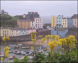 Gary Pearson sent in this view of Tenby Harbour