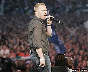 Ronan Keating at Live 8