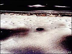 Nuclear explosion at Mururoa Atoll