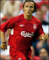 Dutchman Bolo Zenden comes off the bench following his move from Middlesbrough
