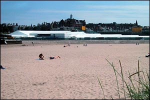 A view of the town from West Sands