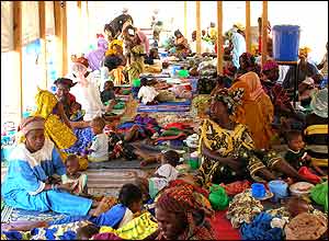 Treatment centre, Niger