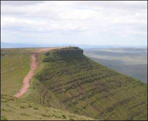 Wayne Parry from the Cynon Valley took this view from Penyfan