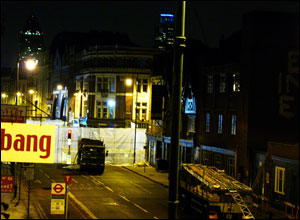 Kingsland Rd/Old St junction, 1am