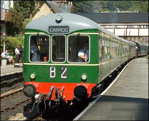 One of the exhibits at the Llangollen Railcar weekend gala (Mark Riley)
