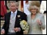 Charles and Camilla on their wedding day