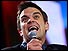Robbie Williams performing at Live 8