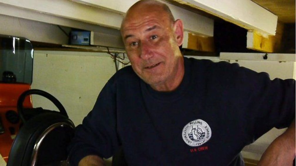 Crass singer Steve Ignorant, who now volunteers as a lifeboatman in Norfolk