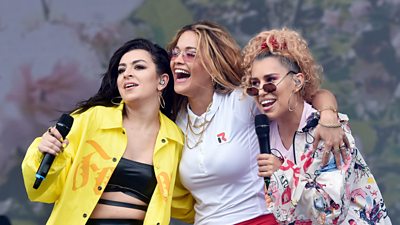 #Squadgoals - which stars made friends at the Big Weekend?