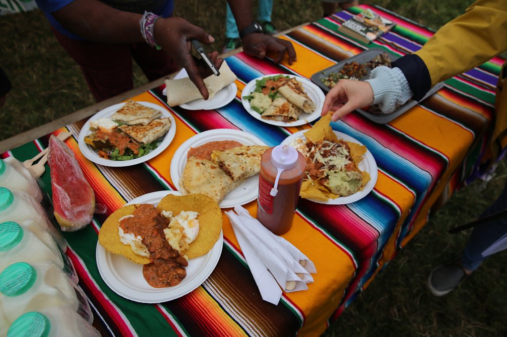 Nachos at Glasto