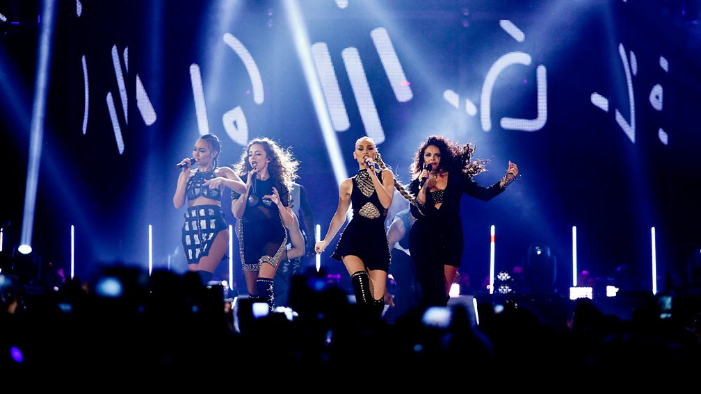 Little Mix perform Black Magic at the BBC Music Awards 2015