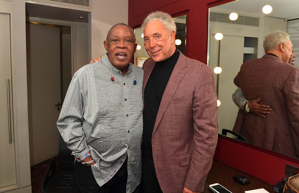 Sam Moore and Sir Tom Jones