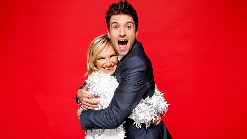 Radio 2's Jo Whiley and Radio 1's Greg James at BBC Music Awards 2015