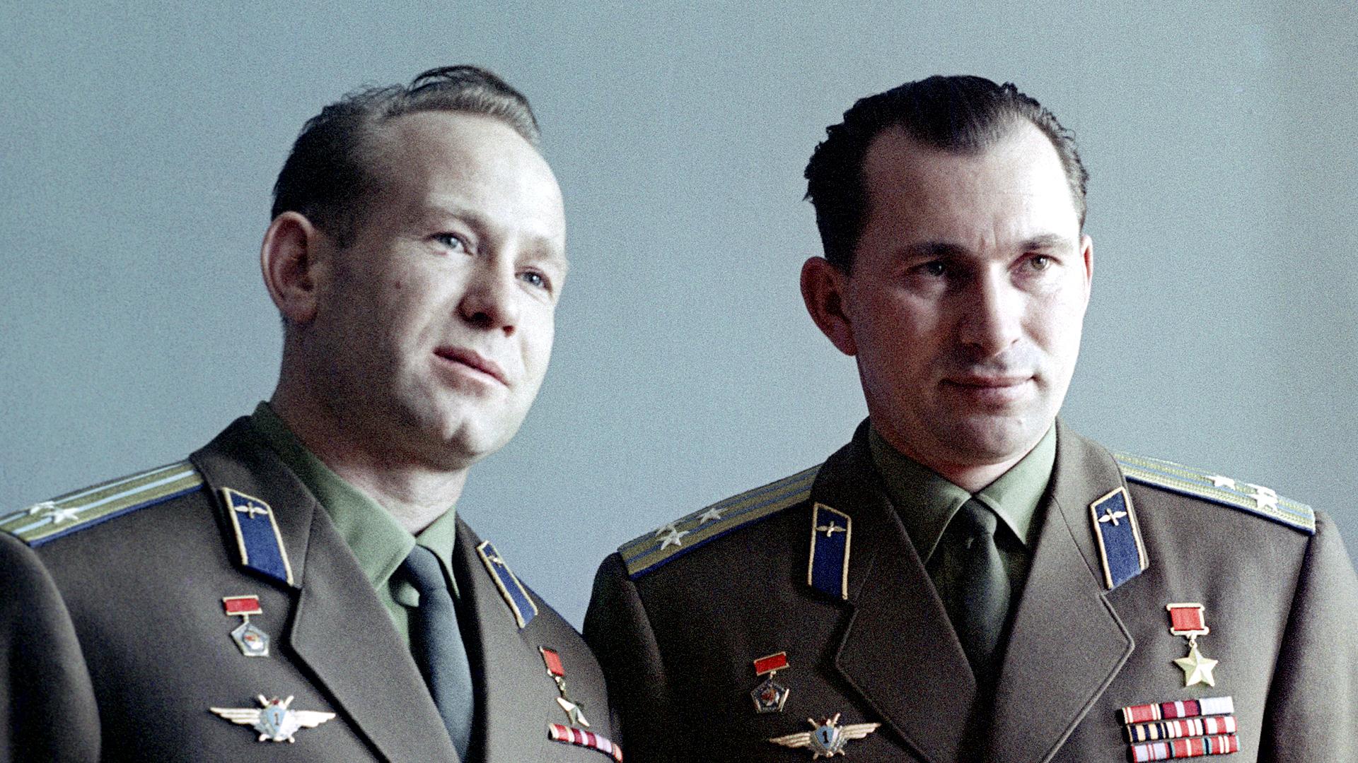 Alexei Leonov and Pavel Belyayev