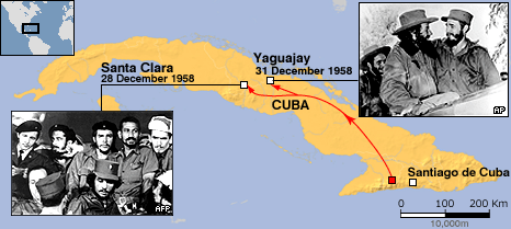 Castro begins offensive in August 1958