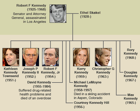 Robert F. Kennedy and descendants