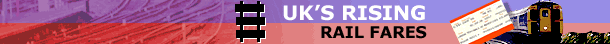 UK's rising rail fares
