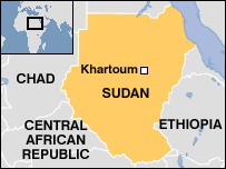 Map of Sudan