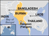 Map of Burma