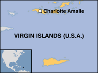 Map of Brit Virgin Isl