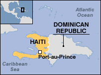 Map of Haiti