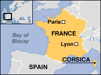 Map of France