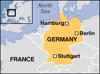 Map of Germany