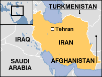 Map of Iran