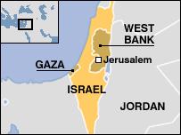 Map of Israel