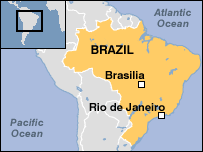 Map of Brazil