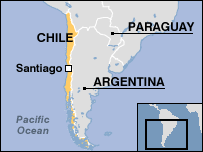 Map of Chile