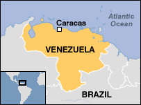Map of Venezuela