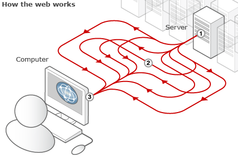To connect to the internet you need a computer, a modem and a connection to the phone or cable network.
