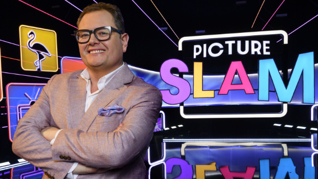 Alan Carr and Picture Slam logo