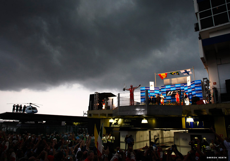 Podium/Brazil 2008