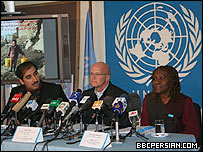 مسئولان سازمان حمایت از کودکان سازمان ملل متحد