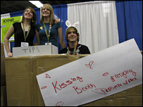 Kissing booth