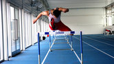 The hurdler The hurdler